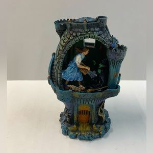 Wizard Of Oz Collectible Egg The Witch Melts 1999 Franklin Mint D